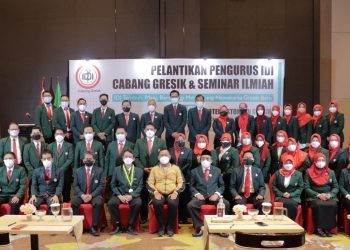 Dokter Umar Nur Rachman Kembali Pimpin IDI Gresik