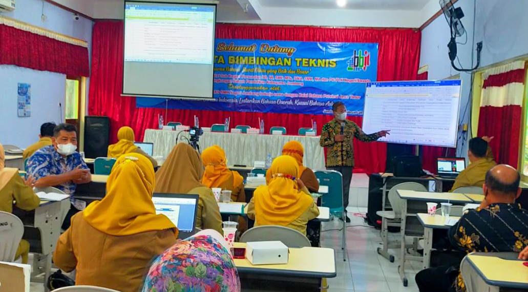 BBJT Beri Penyegaran Berbahasa Indonesia Bagi Konseptor Surat Dinas Kabupaten Jombang