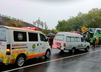 16 Korban Kecelakaan Bus Pariwisata di Imogiri Dirawat di RS PKU Muhammadiyah Bantul
