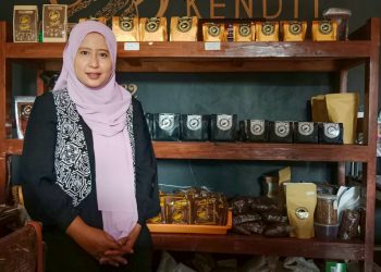 Lelet Cangkir, UMKM Kopi Binaan Semen Gresik dengan  300 Reseller