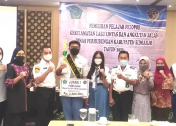 Siswa SMA Negeri 2 Sidoarjo Terpilih Jadi Pelajar Pelopor Keselamatan Berlalu Lintas
