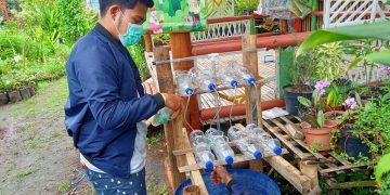 Tingkatkan Daya Tarik Kampung Herbal Mahasiswa Umsida Menciptakan Aquaponik