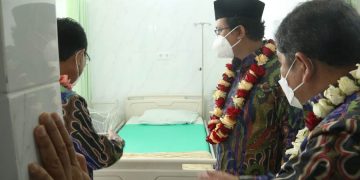 Bupati Sidoarjo meresmikan Gedung UGD Puskesmas Jabon