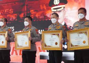 Polresta Sidoarjo Raih Penghargaan Pelayanan Prima dari Kementerian PANRB