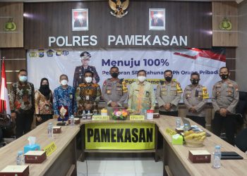 Polres Pamekasan Menuju 100% Pelaporan SPT Tahunan