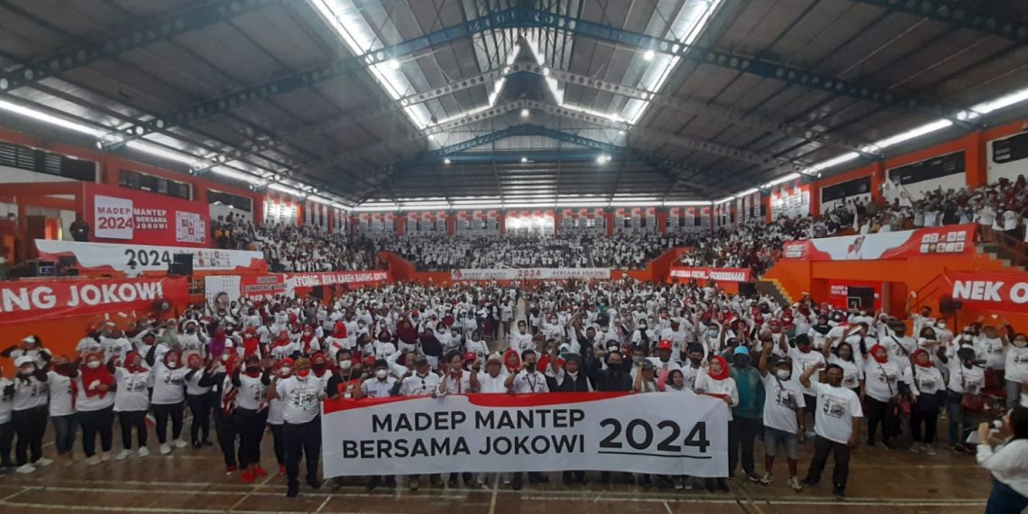 Relawan Banyumas Satu Komando ‘Madep Mantep 2024 Bersama Jokowi’