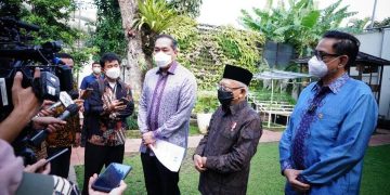 Bertemu Wapres Ma’ruf Amin, Mendag: Indonesia Jadi Kiblat Fesyen Muslim Dunia
