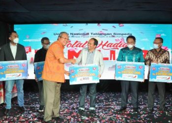 Nasabah Bank Jatim Borong Hadiah Ke-2, Undian Nasional Tabungan Simpeda