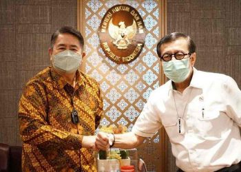 Menteri Hukum dan Ham Dapat Penghargaan dari Presiden Rodrigo Duterte