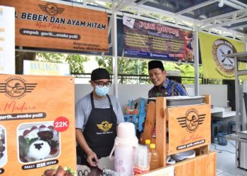Wabup Sidoarjo Resmikan Food Court De'Kontjo, Dukung Pelaku UMKM