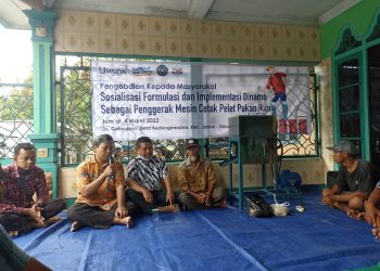 Tim Hibah Abdimas Umsida Implementasikan Mesin Cetak Pelet Ikan Bagi Warga Gelondoro Jabon