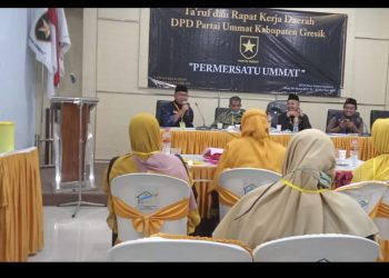 Rakerda Perdana, Partai Ummat Gresik Targetkan 4 Kursi Dewan