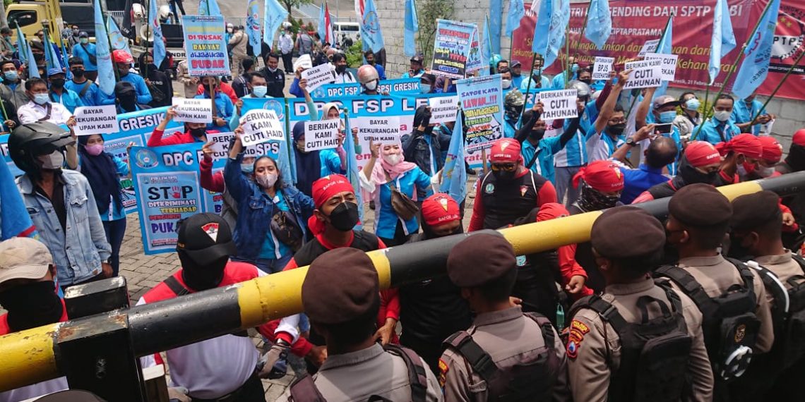 Buntut Persekusi Pekerja, PT GMCP Didemo Massa Serikat Pekerja