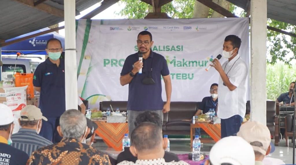 Dukung Petani Tebu Sidoarjo, Erich Thohir Kawinkan Makmur Dengan KUR
