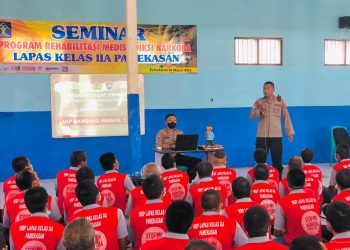 Kasat Binmas Polres Pamekasan Berikan Seminar Motivasi untuk Rehabilitasi Lapas