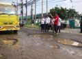 Wakil Bupati Sidoarjo Berharap Peran Serta Perusahaan Peduli Perbaikan Jalan Rusak