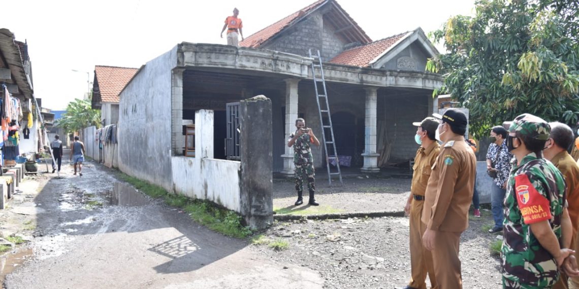 Wabup Sidoarjo Tinjau Rumah Rusak Diterjang Puting Beliung