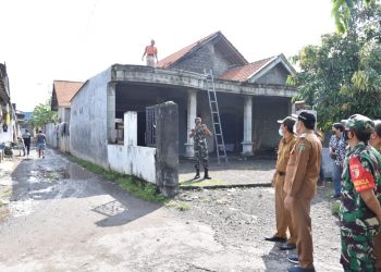 Wabup Sidoarjo Tinjau Rumah Rusak Diterjang Puting Beliung