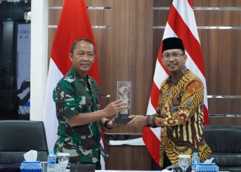 Bupati Sidoarjo Jemput Bola Datang ke Mabes TNI AL Bahas Flyover Aloha Gedangan