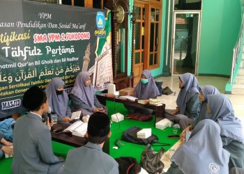 SMA YPM 2 Sidoarjo Adakan Sertifikasi Tahfizhul Khotmil Qur’an Bil Ghoib dan Bil Nadhor