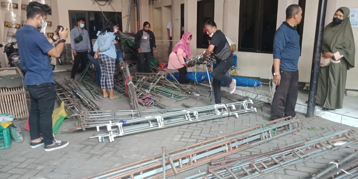 Sat Pol PP Sidoarjo Menggelar Sidang Pelanggaran PKL Dendanya Hingga Ratusan Ribu