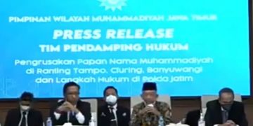 Seriusi Perusakan Plang Persyarikatan di Cluring, Banyuwangi, Muhammadiyah Laporkan ke Polda Jatim hingga Presiden