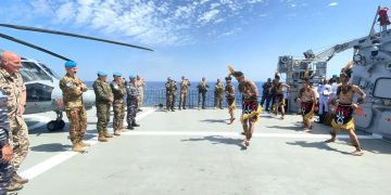 KRI Sultan Iskandar Muda-367 Jadi Tuan Rumah Pertemuan Petinggi UNIFIL