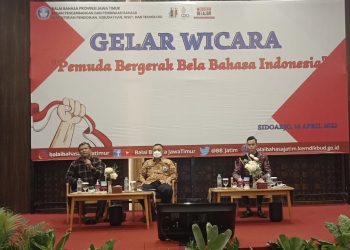 Ikatan Duta Bahasa dan Balai Bahasa Jatim Mengajak Pemuda Bergerak Bela Bahasa Indonesia