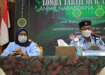 Peringati Nuzulul Quran, Puluhan WBP Di Jatim Berlomba Lantunkan Ayat Suci
