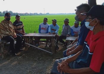 Bertemu Gapoktan Sumorame, BHS Disambati Persoalan Pupuk