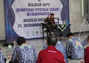 Sambut Ramadan, Majelis Dikdasmen PCM Gresik Gelar Kajian HPT