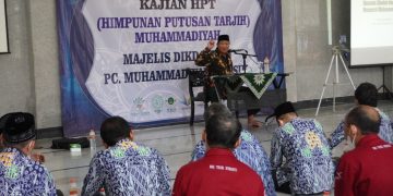 Sambut Ramadan, Majelis Dikdasmen PCM Gresik Gelar Kajian HPT
