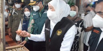 Gubernur dan Bupati Sidak Pasar Larangan Pastikan Harga Sembako Aman