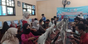 3.000 Siswa SMK Antartika 2 Sidoarjo Ikuti UKBI Adaptif Merdeka Kemendikbud Ristek RI