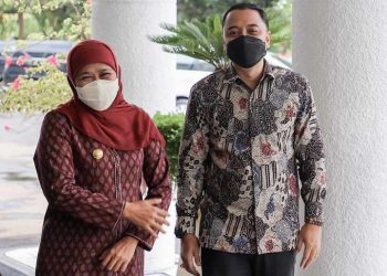Temui Walikota Surabaya, Gubernur Khofifah Bahas Ekonomi Kerakyatan hingga PMKS