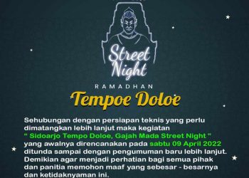 Kurang Persiapan, Gelar Sidoarjo Tempo Doeloe Ditunda