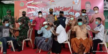 Pemkab Pamekasan Tinjau  Vaksinasi di Kecamatan Pasean