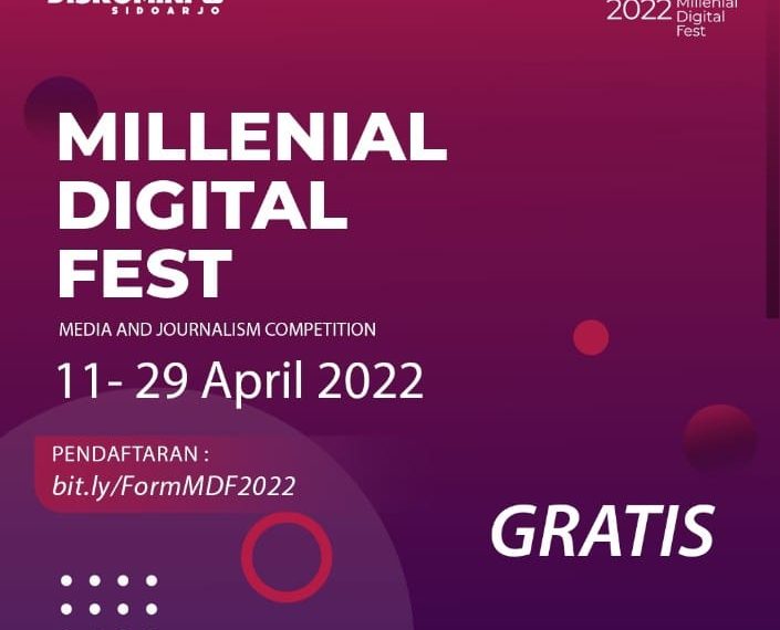 Pemkab Sidoarjo Gelar Lomba Vlog dan Fotografi Millenial Digital Fest (MDF) 2022