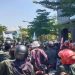 Ratusan Mahasiswa UINSA Surabaya Demo Harga Bapok hingga Penolakan Pemindahan IKN