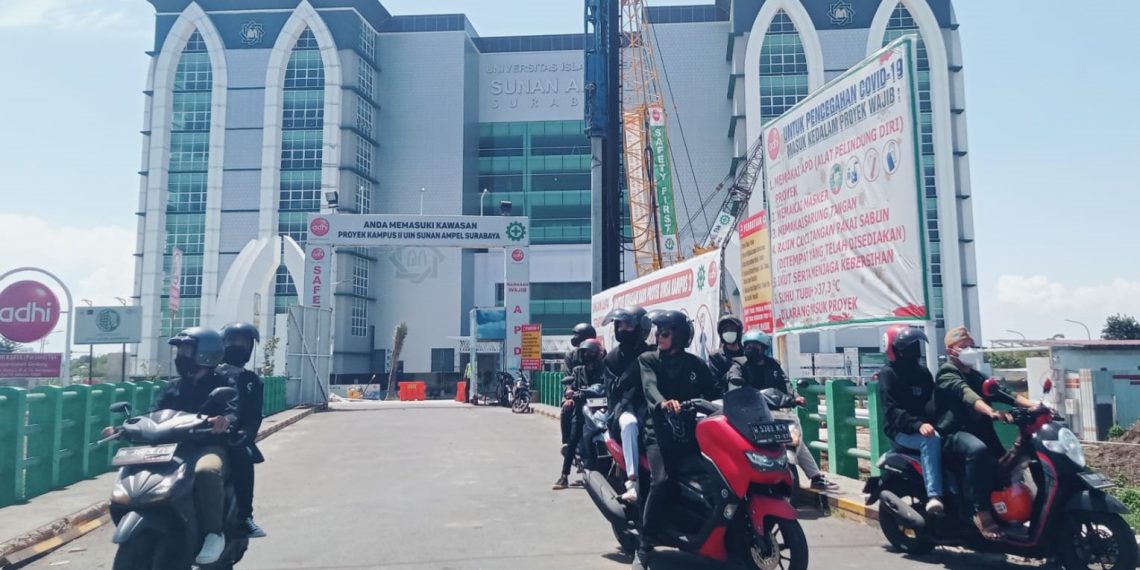 Praktikum Tetap Jalan, PTM Kampus II UINSA Surabaya Ikuti Prokes