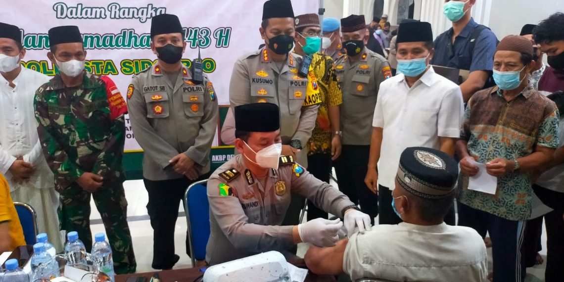 Warga Dusun Parengan Antusias Ikuti Vaksinasi Booster