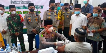 Warga Dusun Parengan Antusias Ikuti Vaksinasi Booster