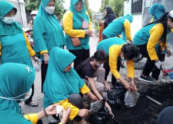 Queen Anneysa Siswi SDN Ketabang Prakarsai Tanam 2.000 Bibit Jahe Merah