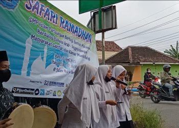SMP Islam Parlaungan Gelar Safari Ramadhan Berbagi Takjil dan Konser Musik Religi