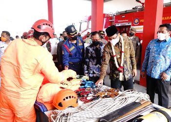 Pemkab Sidoarjo Membangun Satu Unit Pos Damkar Wilayah Barat