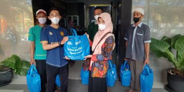 SMAMDA Himpun Zakat Fitrah Mencapai 3,8 Ton Beras Langsung Dibagikan Pada Yang Berhak