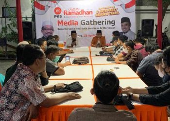 PKS Surabaya Perkuat Sinergi dengan Wartawan