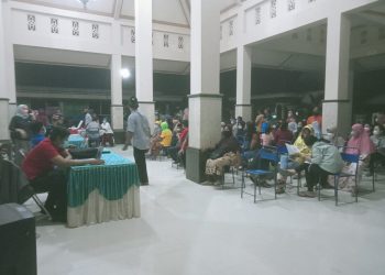 Desa Ngranti, Tulungagung Gelar Vaksin Plus Salurkan  Dana BLT