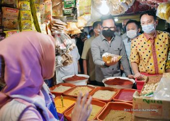 Sidak Pasar di Bogor, Wamendag: Harga Bapok Aman dan Stabil