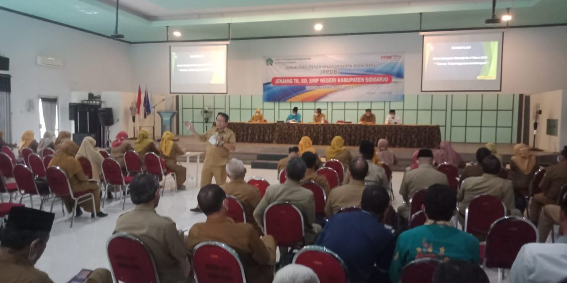 Pemkab Sidoarjo Laksanakan PPDB KKO di  SMPN 2 dan SMP PGRI 9